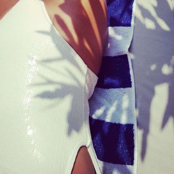 Zara Swim Nwt Zara Sequin Swimming Suit Poshmark